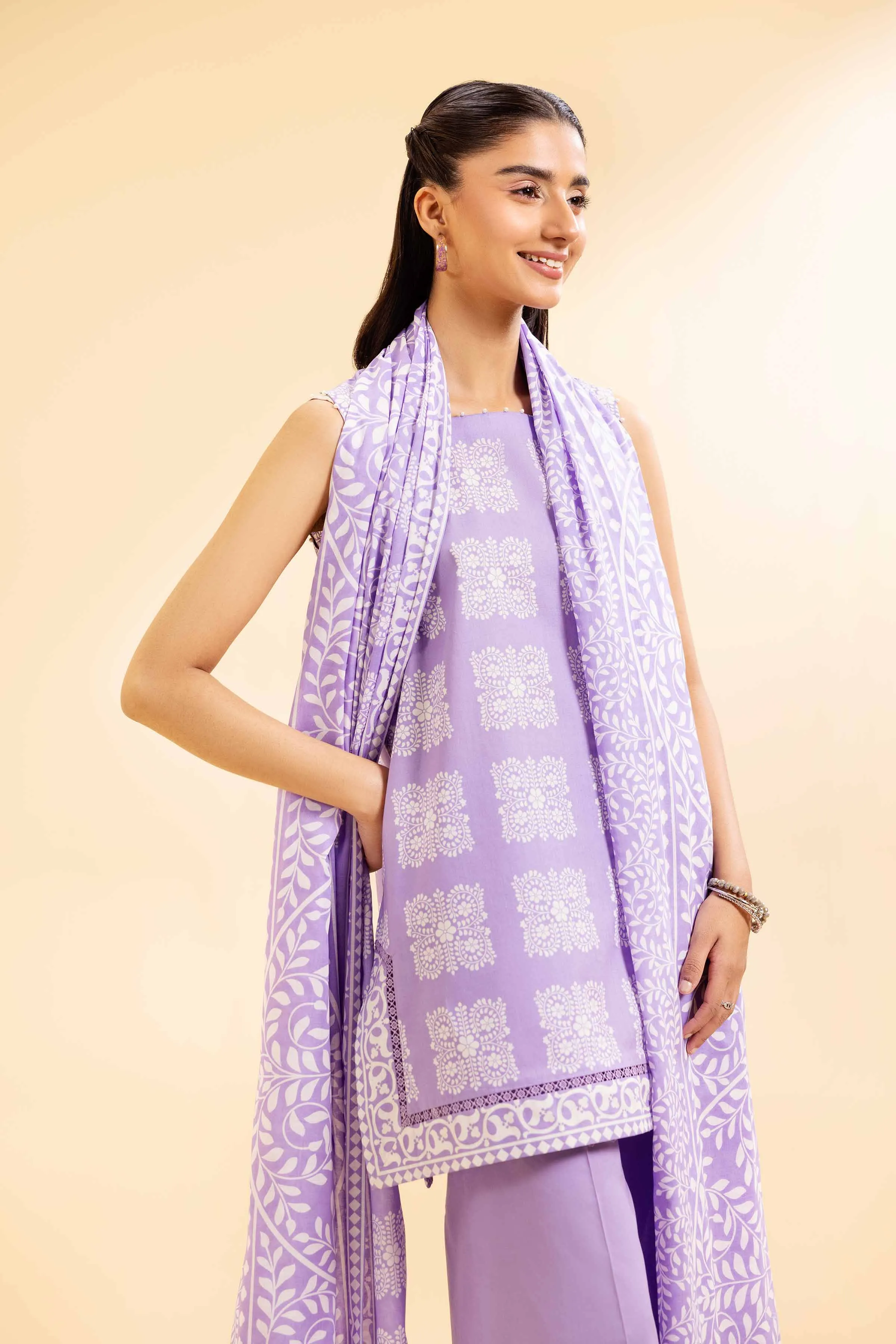 3 Piece - Printed Suit - 42501078