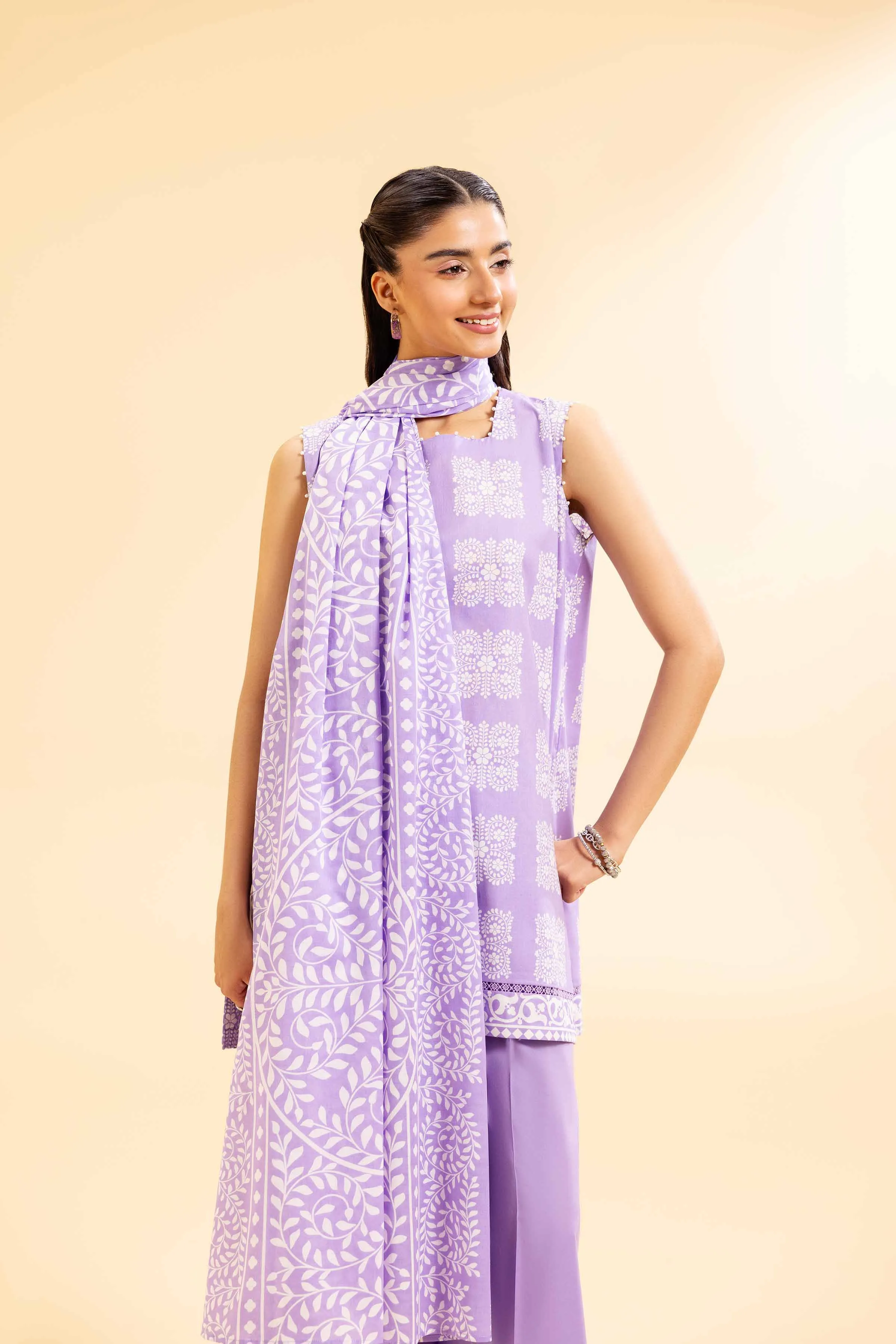 3 Piece - Printed Suit - 42501078