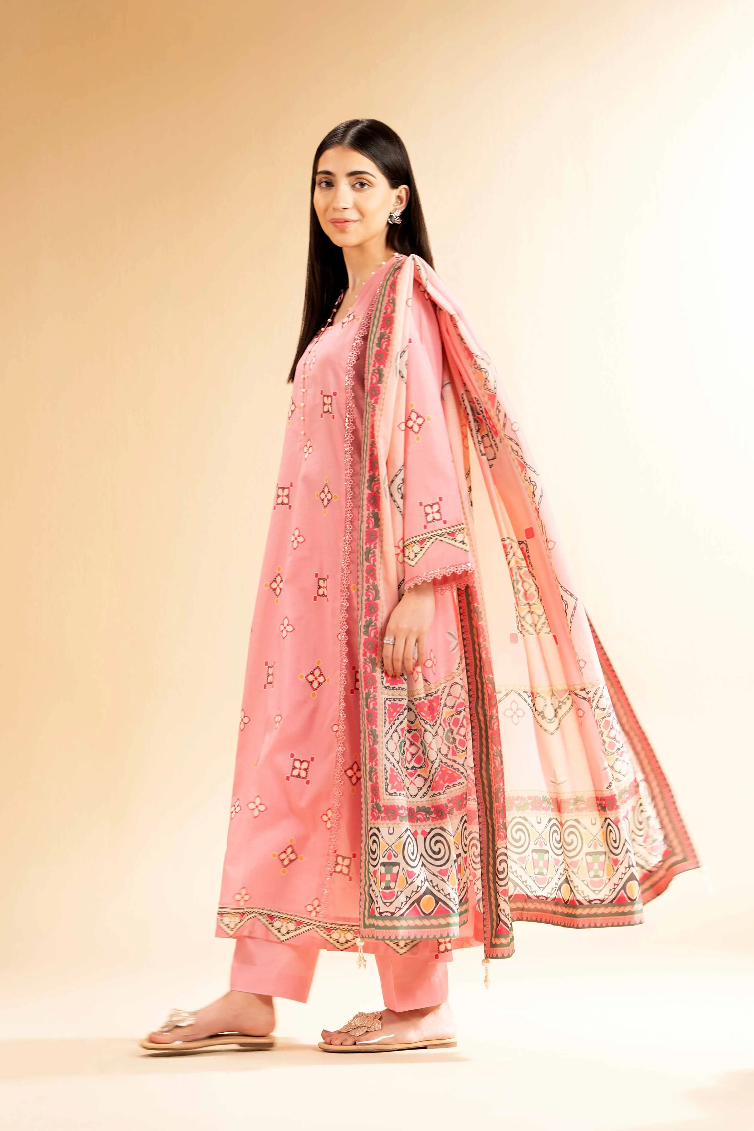 3 Piece - Printed Suit - 42501456