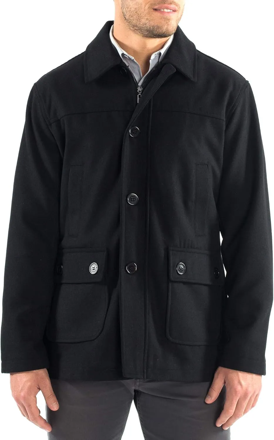 Alpine Swiss Wyatt Mens Classic Barn Coat