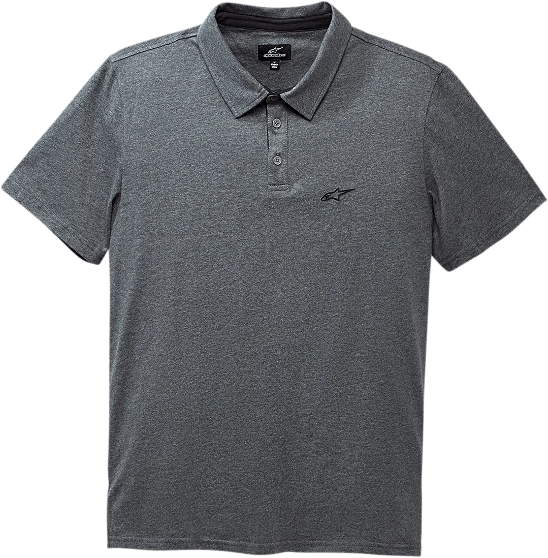 ALPINESTARS Eternal Polo Shirt - Heather Charcoal - Medium 101841004191BM