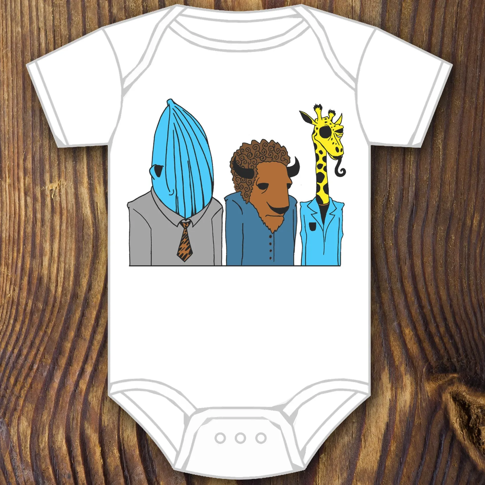 Animals in Suits Onesie