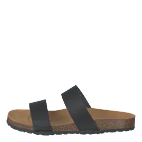 Biabetricia Twin Strap Sandal 100 Black