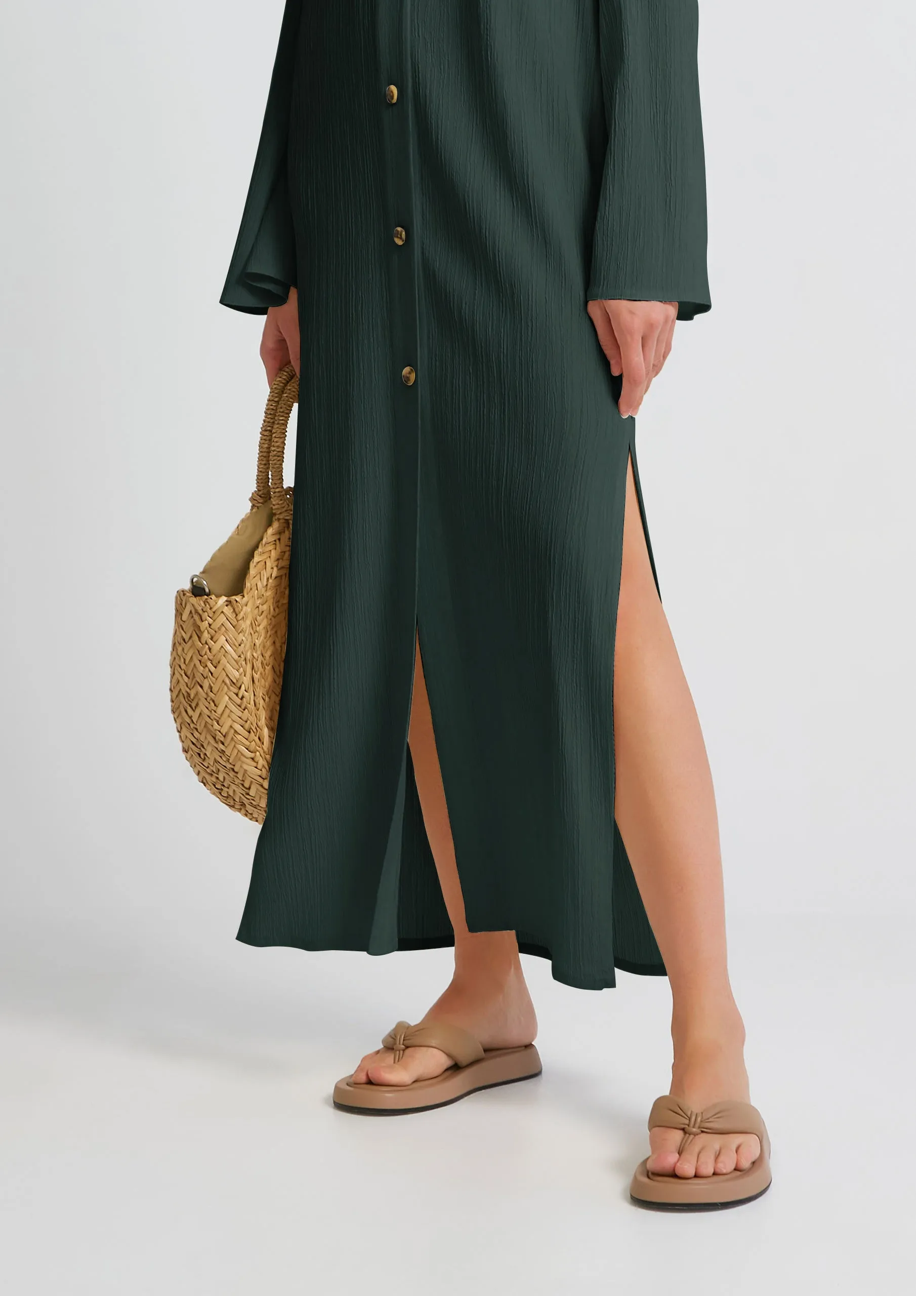 Chic Elegant Kaftan (Green)