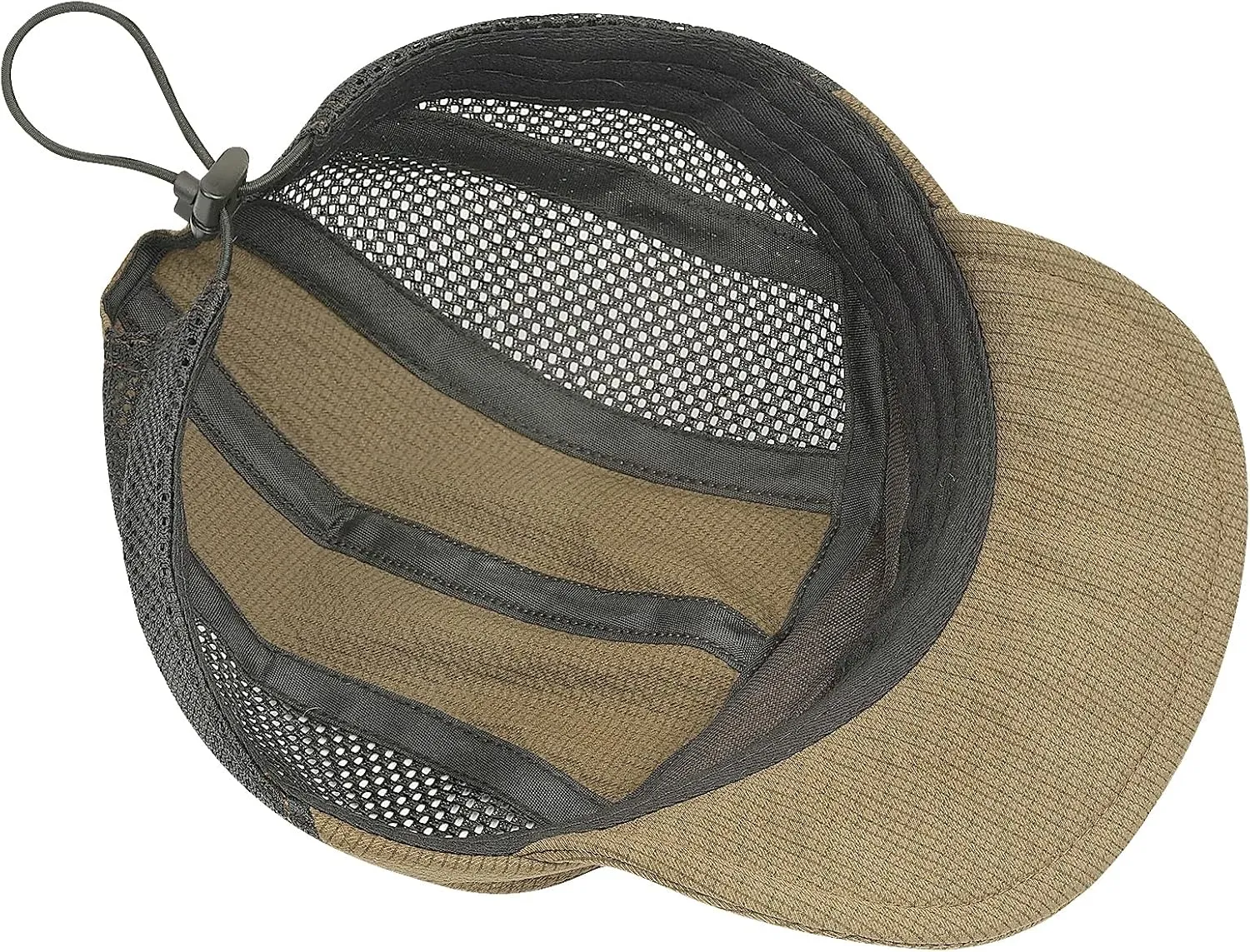 Croogo Mesh 5 Panel Cap Short Brim Baseball Caps Summer Breathable Short Bill Trucker Hat Sports Running Hat Camper Hats
