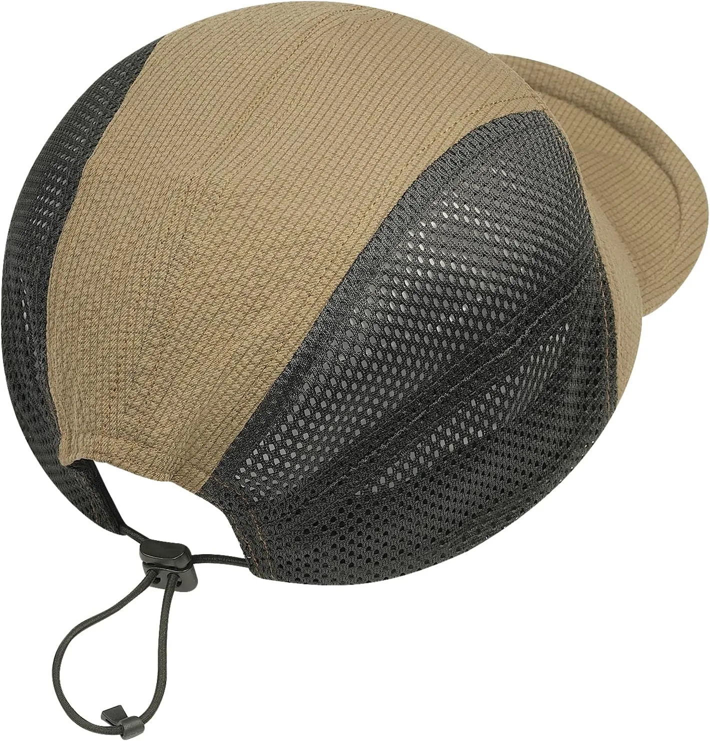 Croogo Mesh 5 Panel Cap Short Brim Baseball Caps Summer Breathable Short Bill Trucker Hat Sports Running Hat Camper Hats