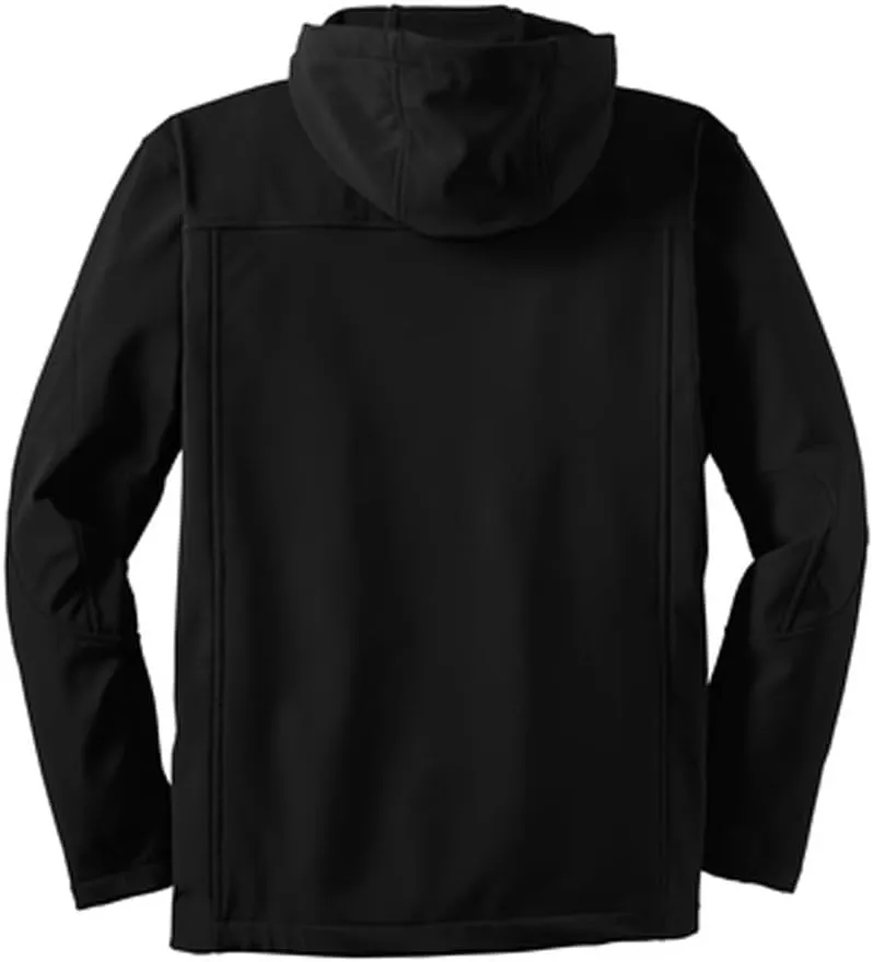 Dodge Scat Pack Hooded SoftShell Jacket – Water Resistant, Breathable, Embroidered in Detroit by DSC