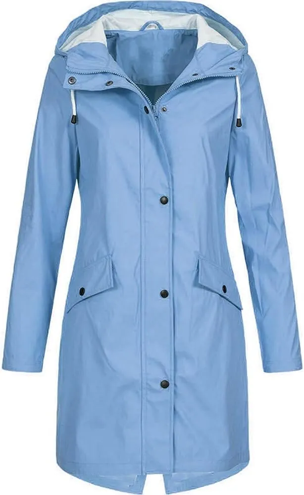 Double-Breasted Classic Lapel Overcoat Women Coat Rain Raincoat Women'S Coat Long Dress Jacket Coat for Women