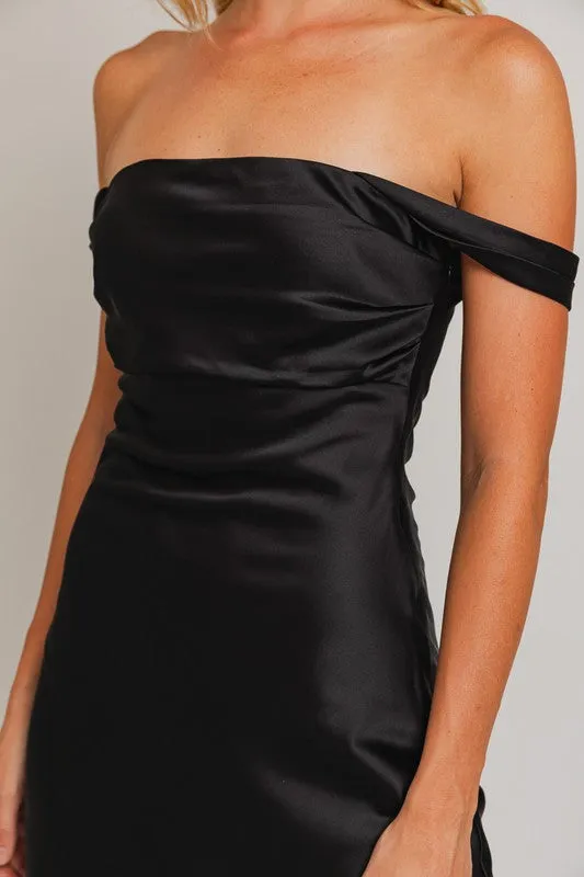 Elegant Evening Midi Dress