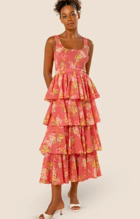 ELLIE TIERED MAXI DRESS