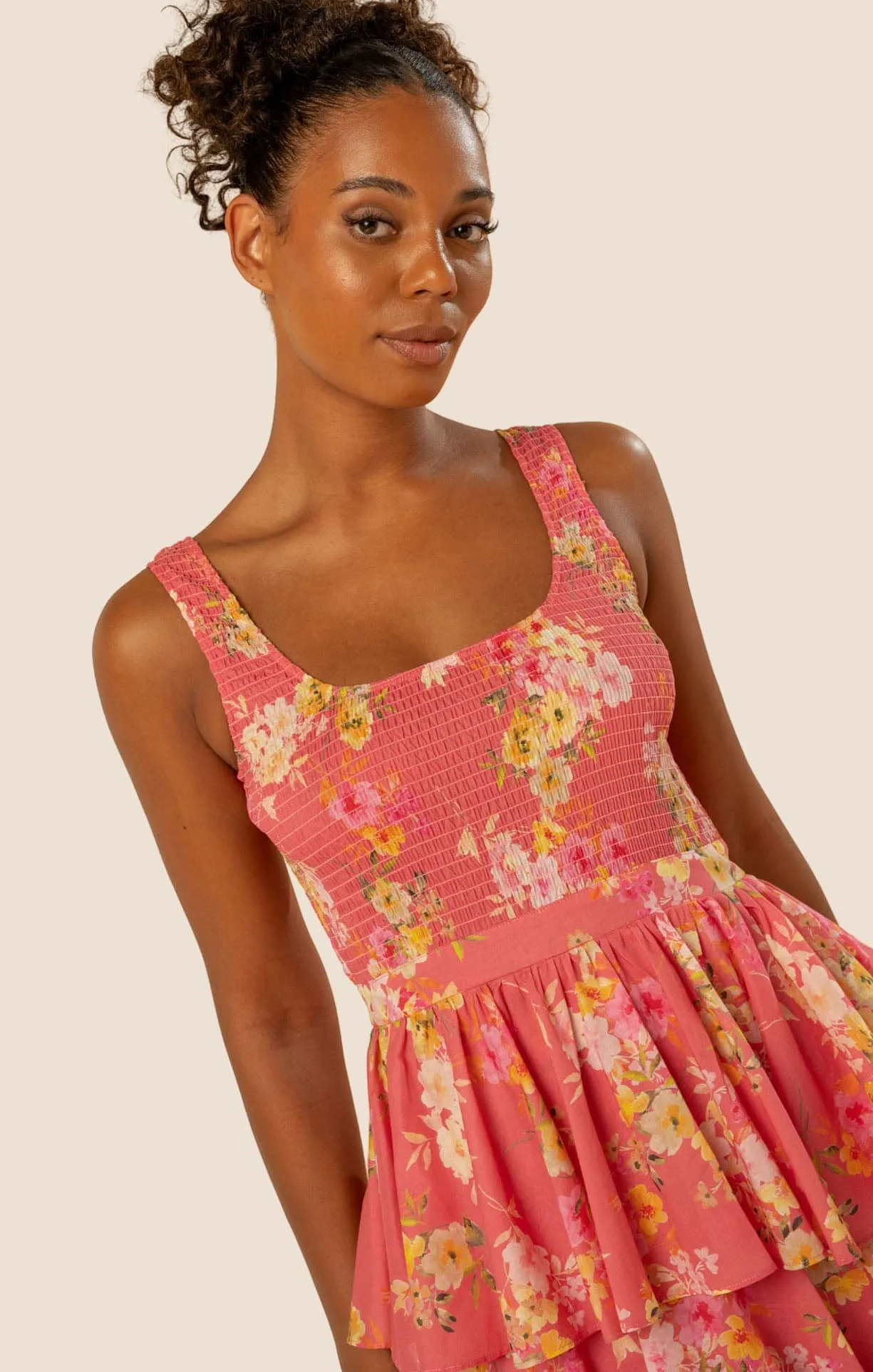 ELLIE TIERED MAXI DRESS
