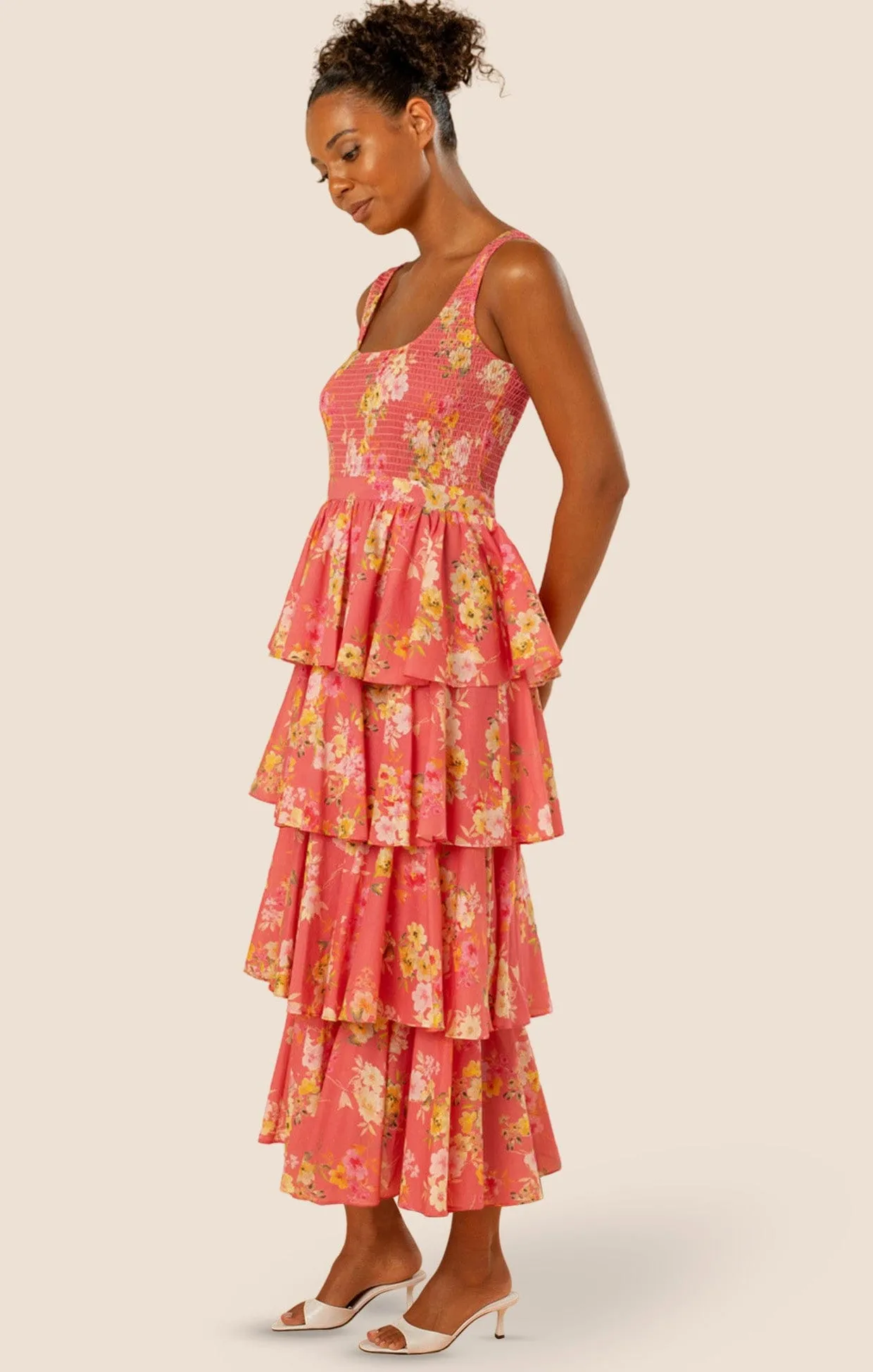ELLIE TIERED MAXI DRESS