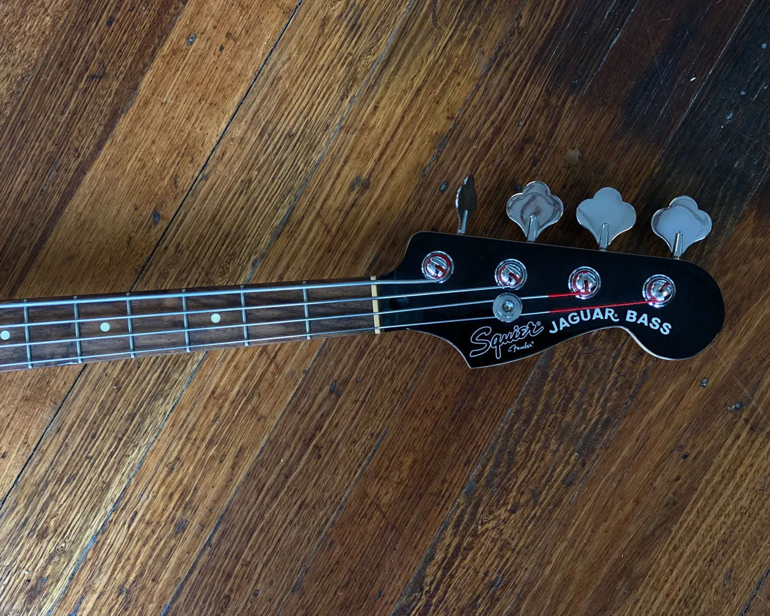 Fender Squier Vintage Modified Jaguar Bass Special SS - Candy Red