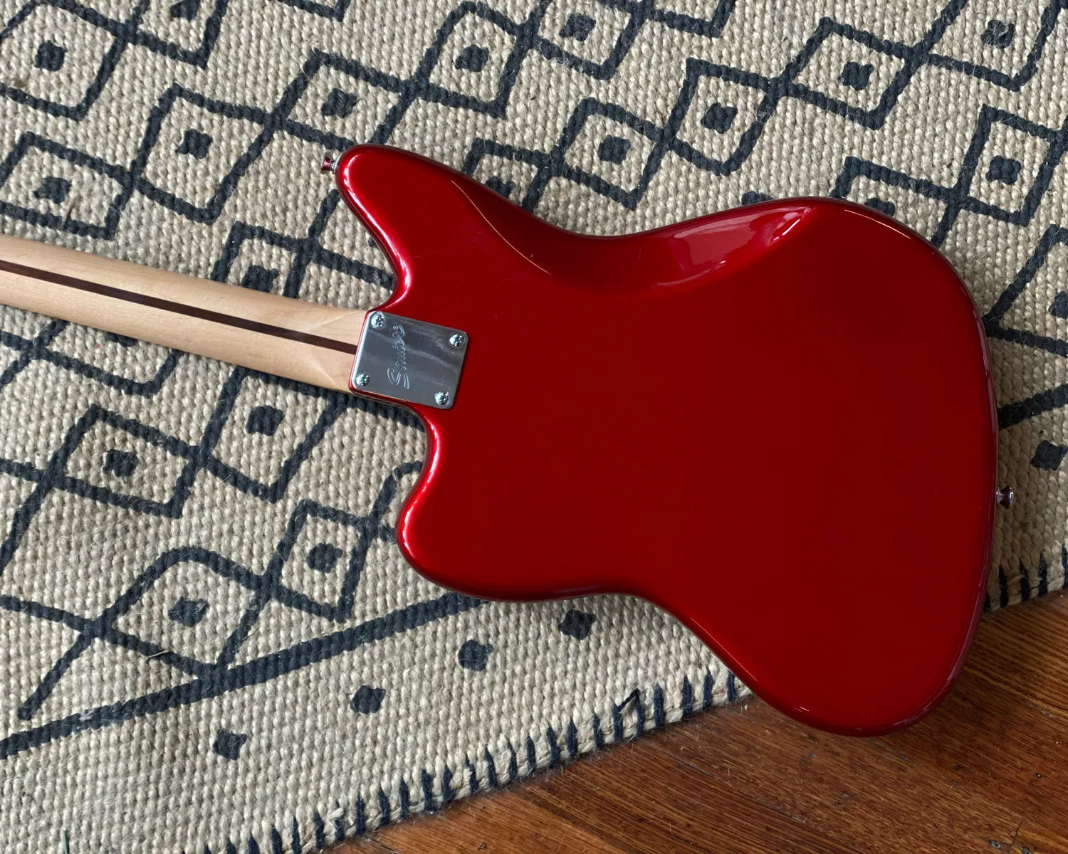 Fender Squier Vintage Modified Jaguar Bass Special SS - Candy Red