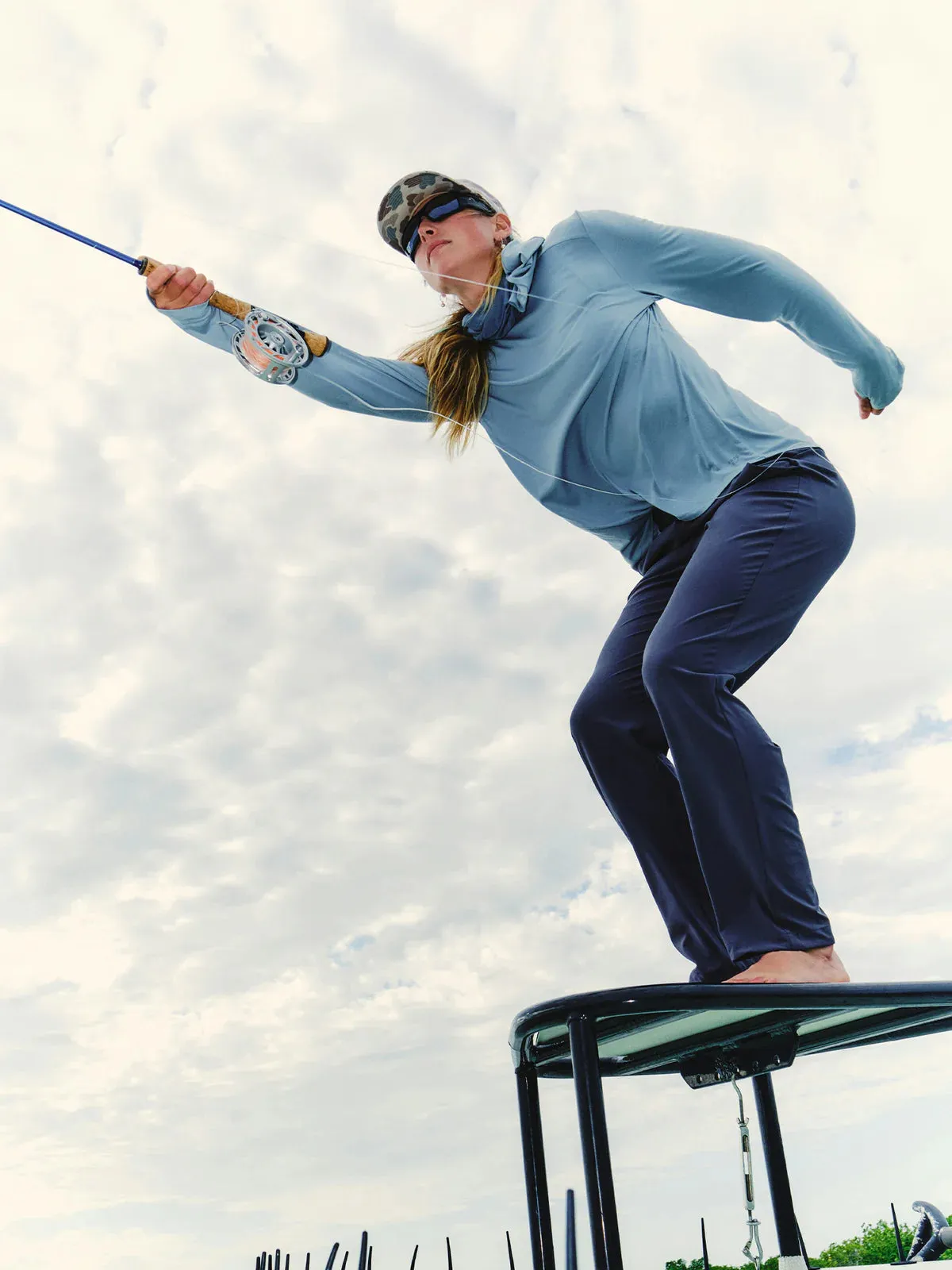 Free Fly Women's Breeze Flats Pant | Storm Cloud