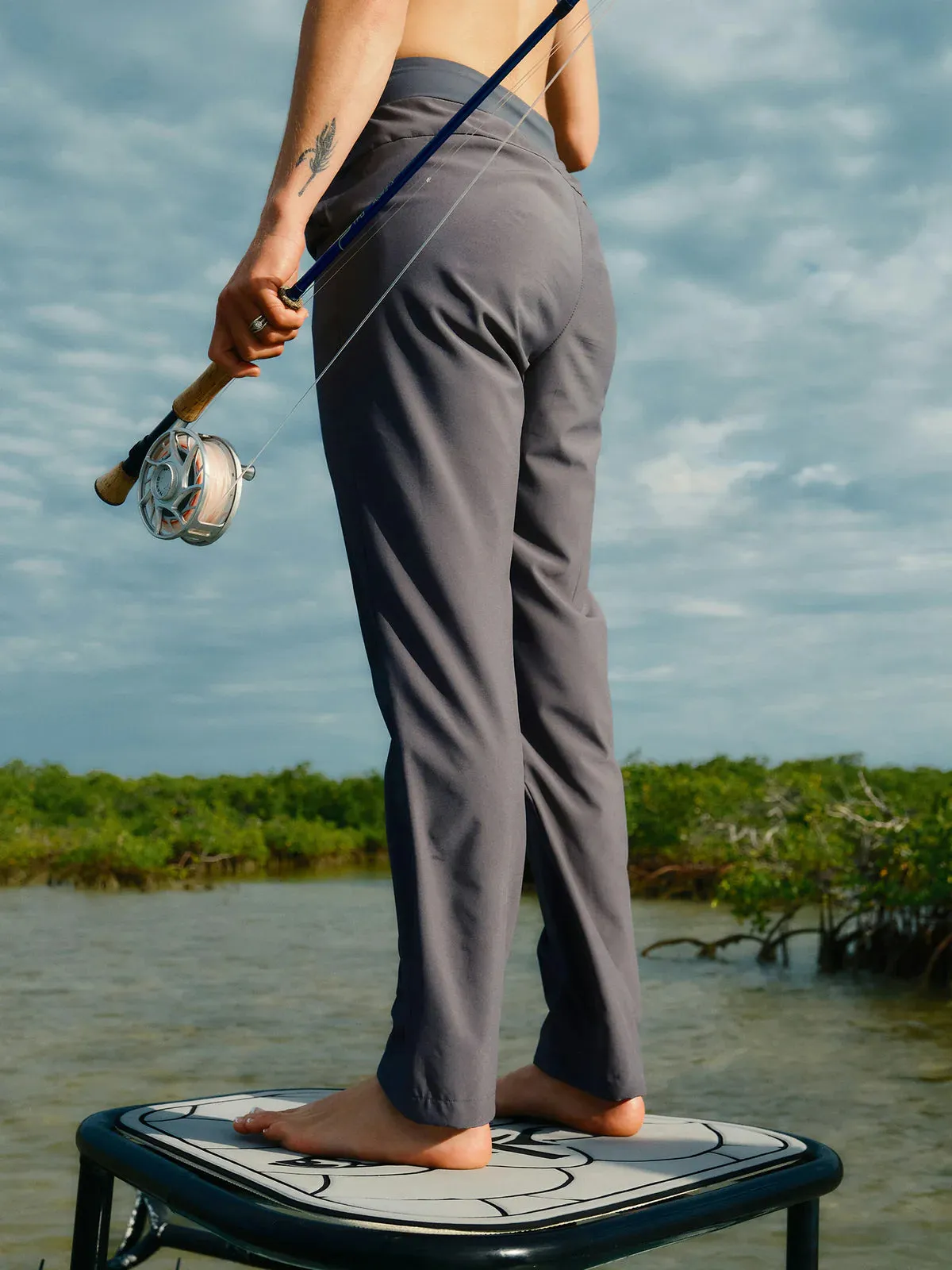 Free Fly Women's Breeze Flats Pant | Storm Cloud