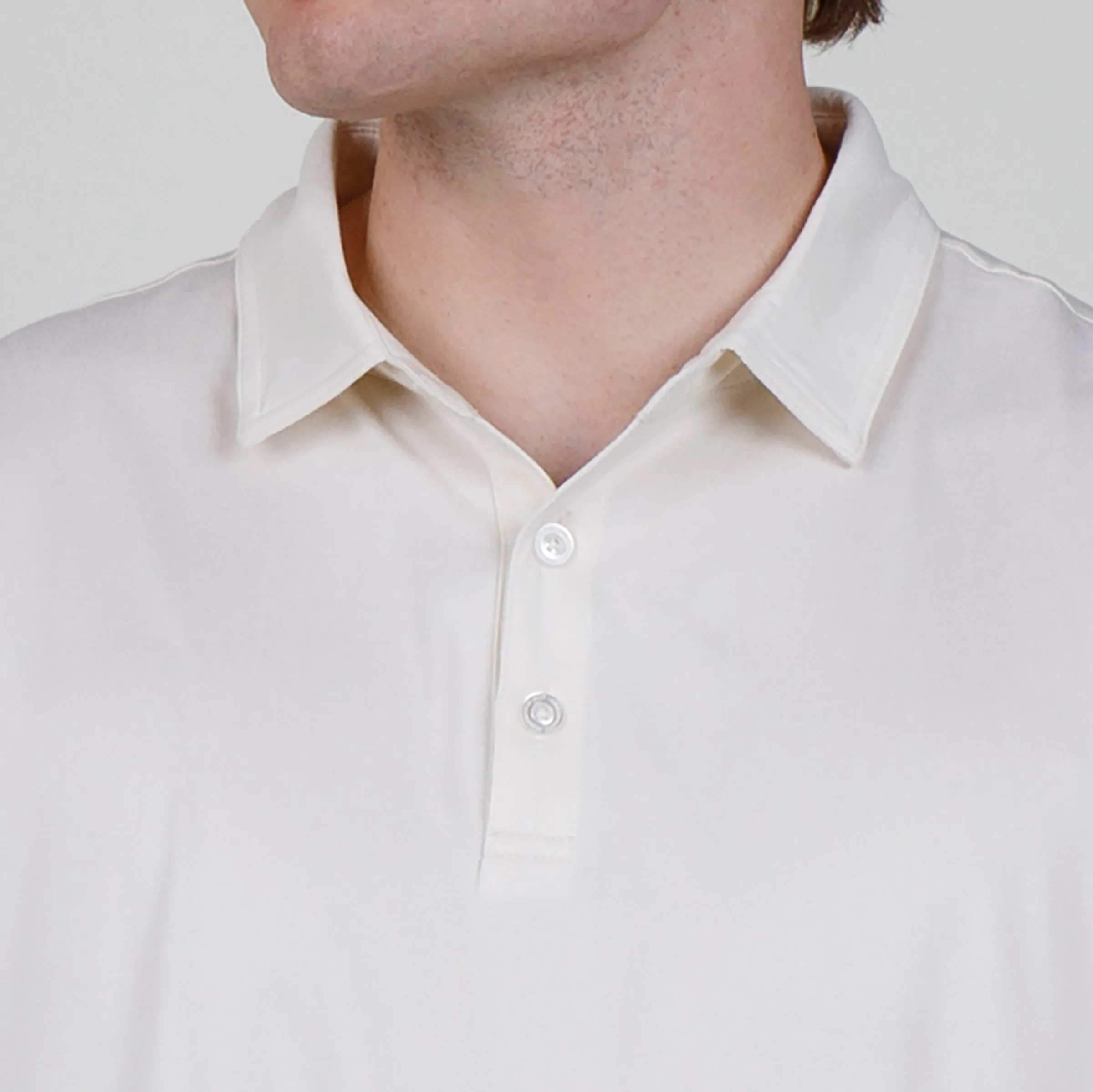 Gamer Polo - Creme Heather
