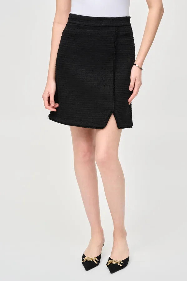 JOSEPH RIBKOFF Minimalist High-rise Slit Skirt