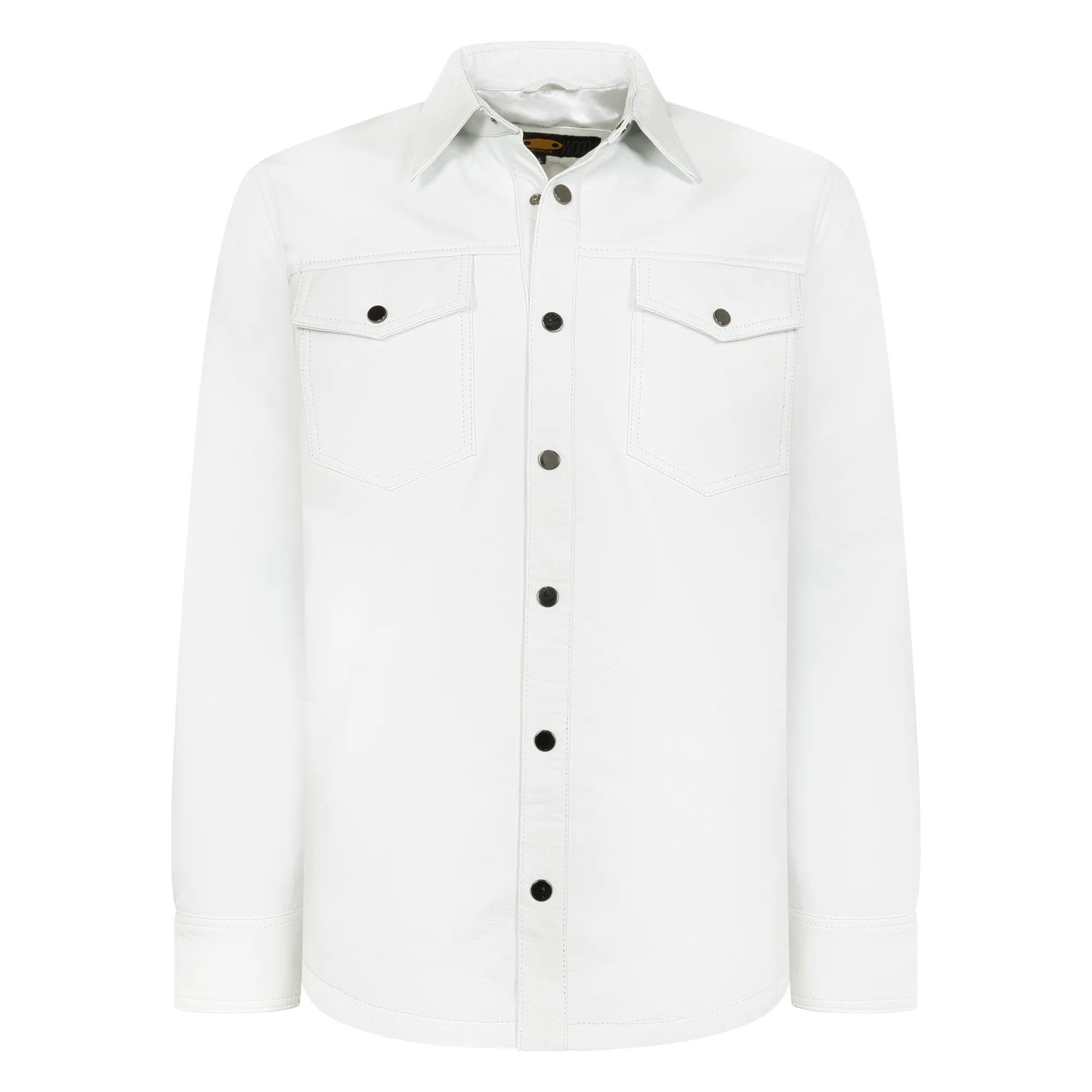 Leather shirt #2502