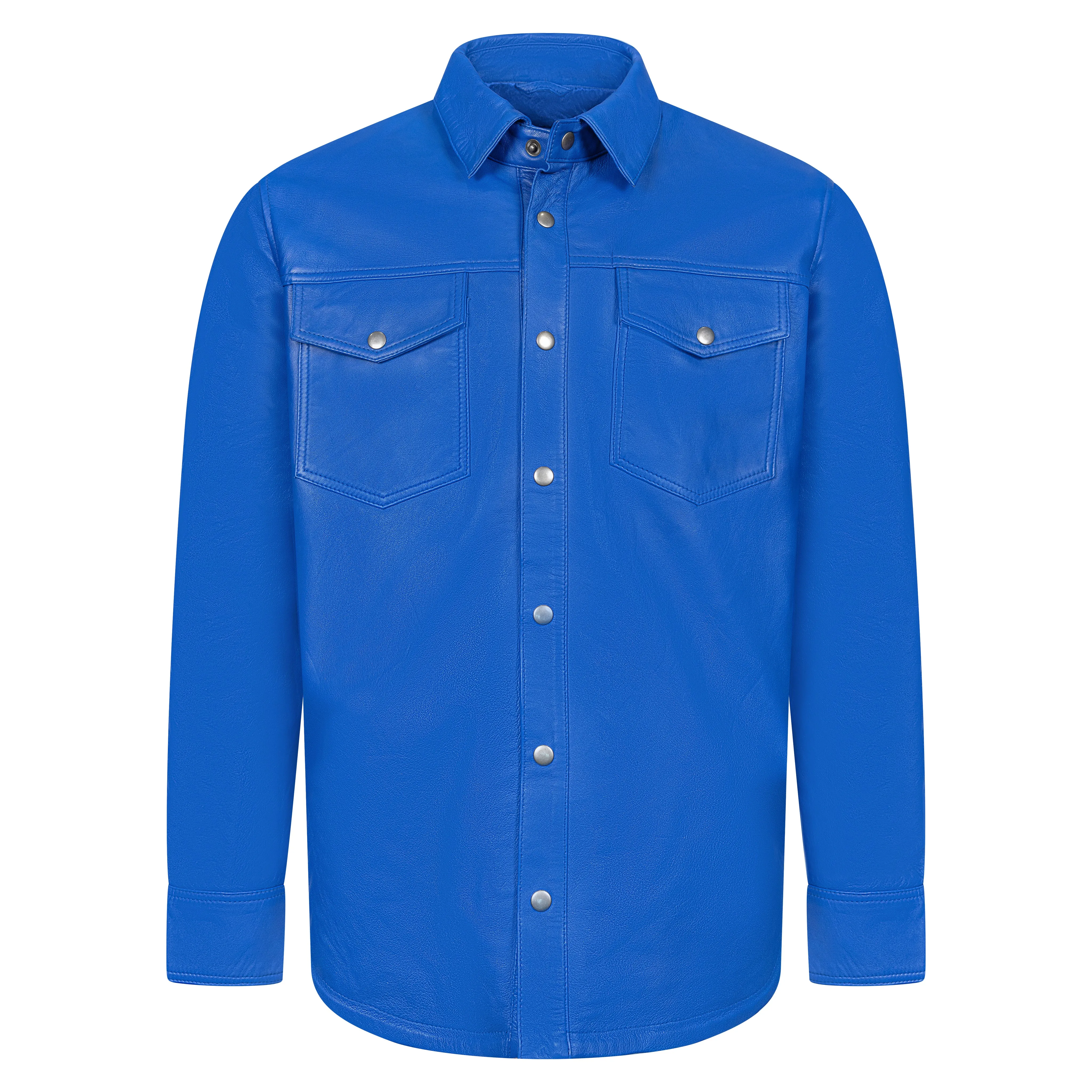 Leather shirt #2502
