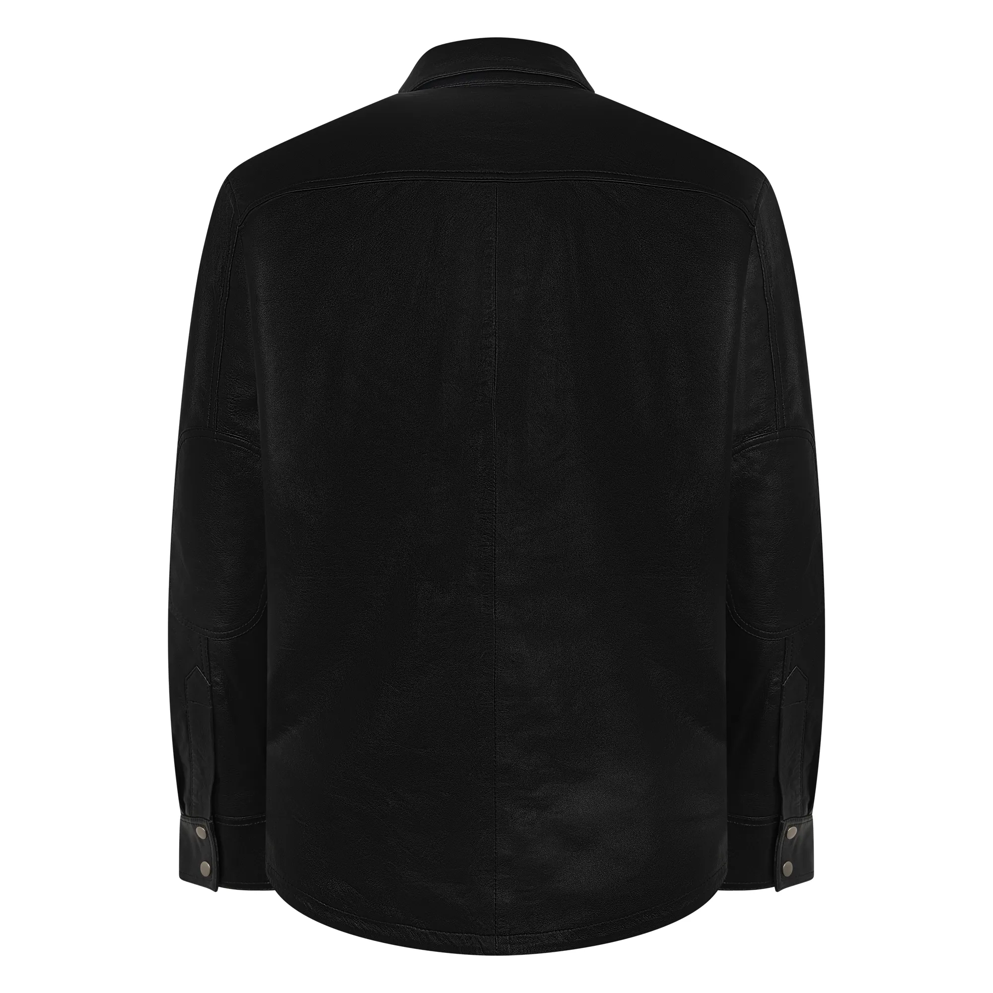Leather shirt #2502