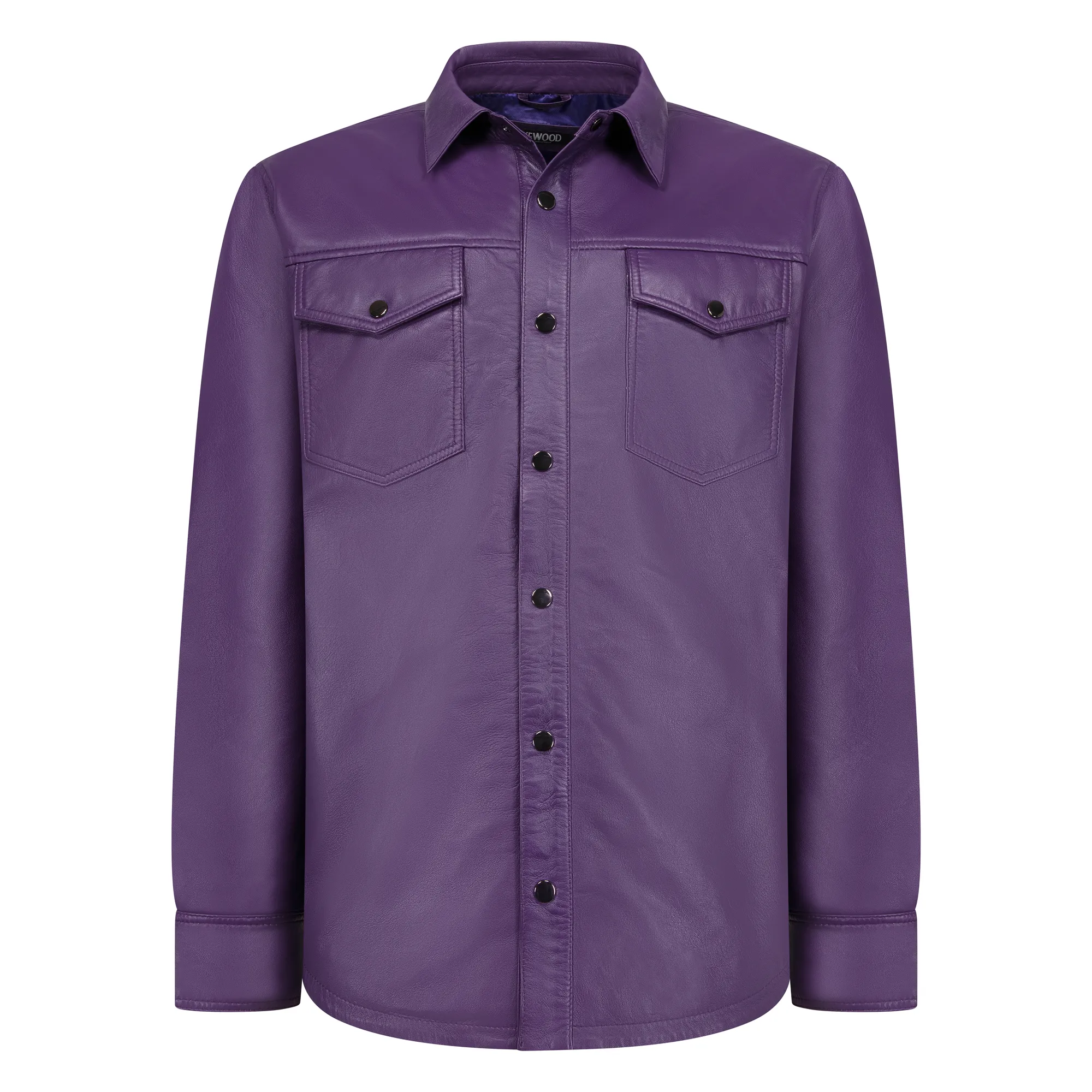 Leather shirt #2502