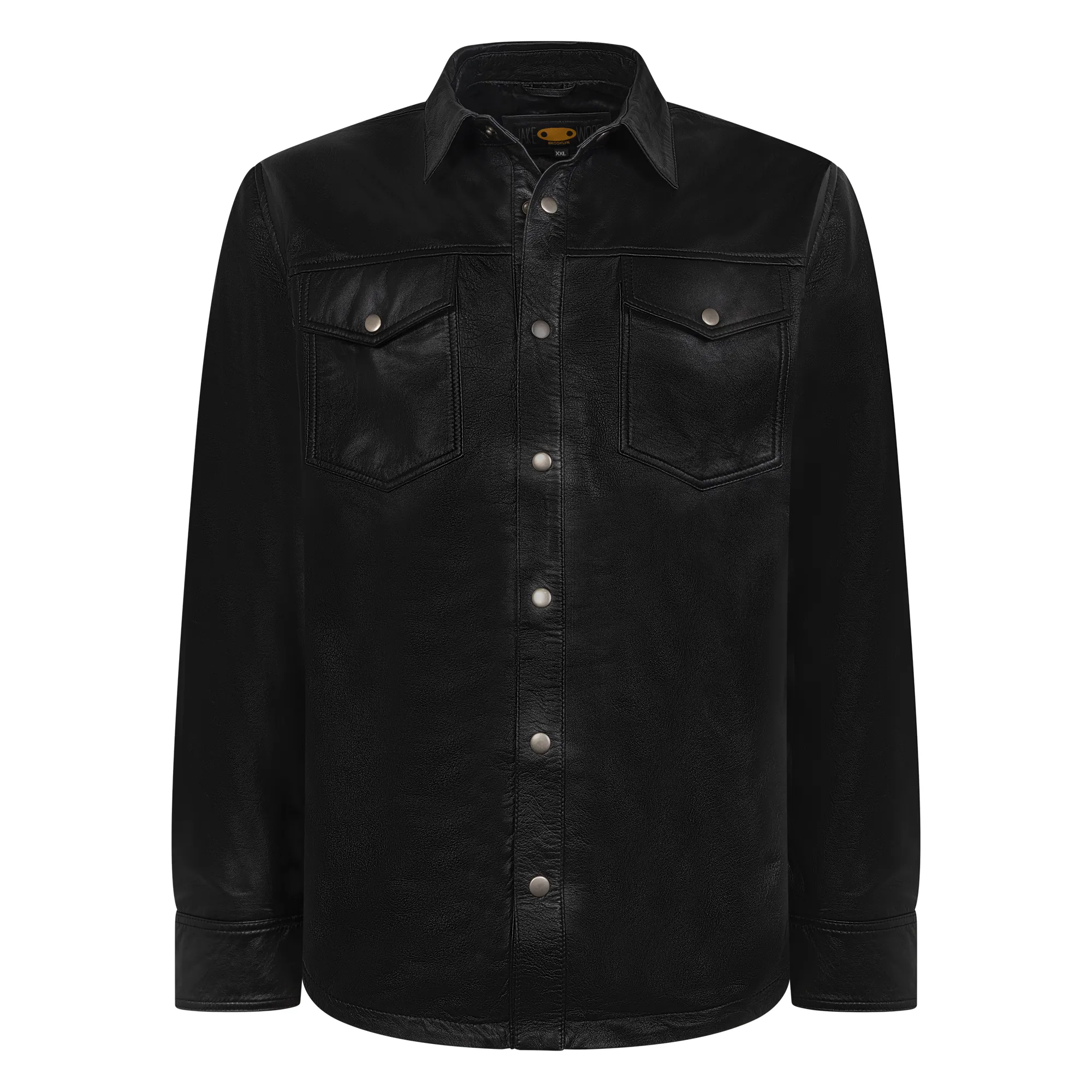 Leather shirt #2502