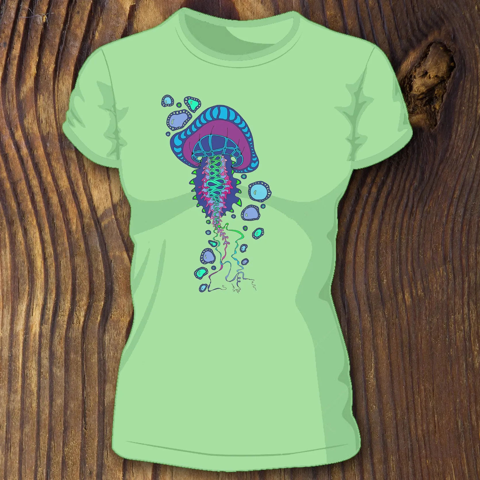 Medusa Jellyfish women's tee