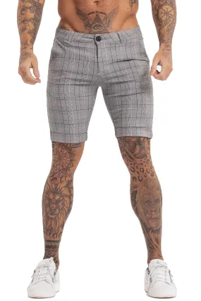 Mens Grey Chino Short