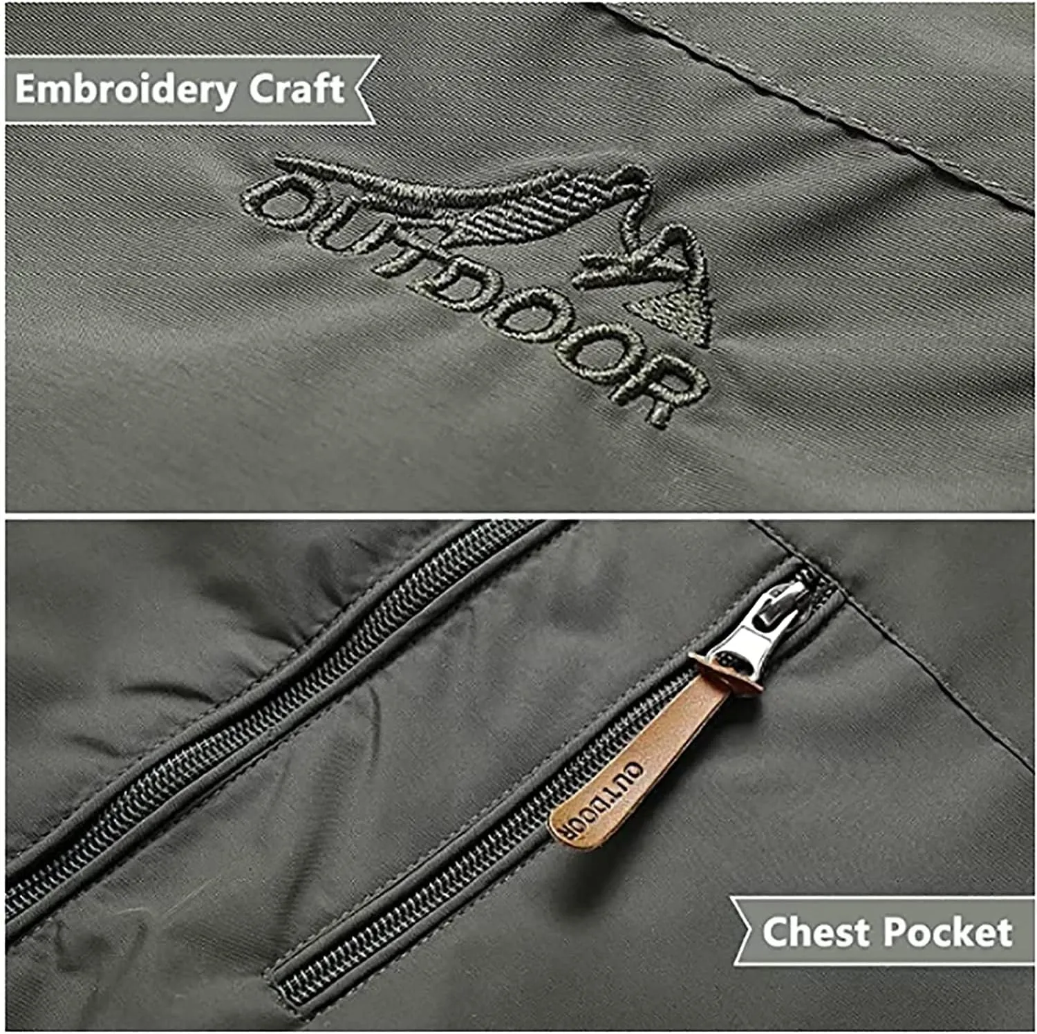 Men's Jacket, Waterproof Rain Jacket, Windproof Raincoat for Cycling, Breathable Windbreaker Transitional Jacket