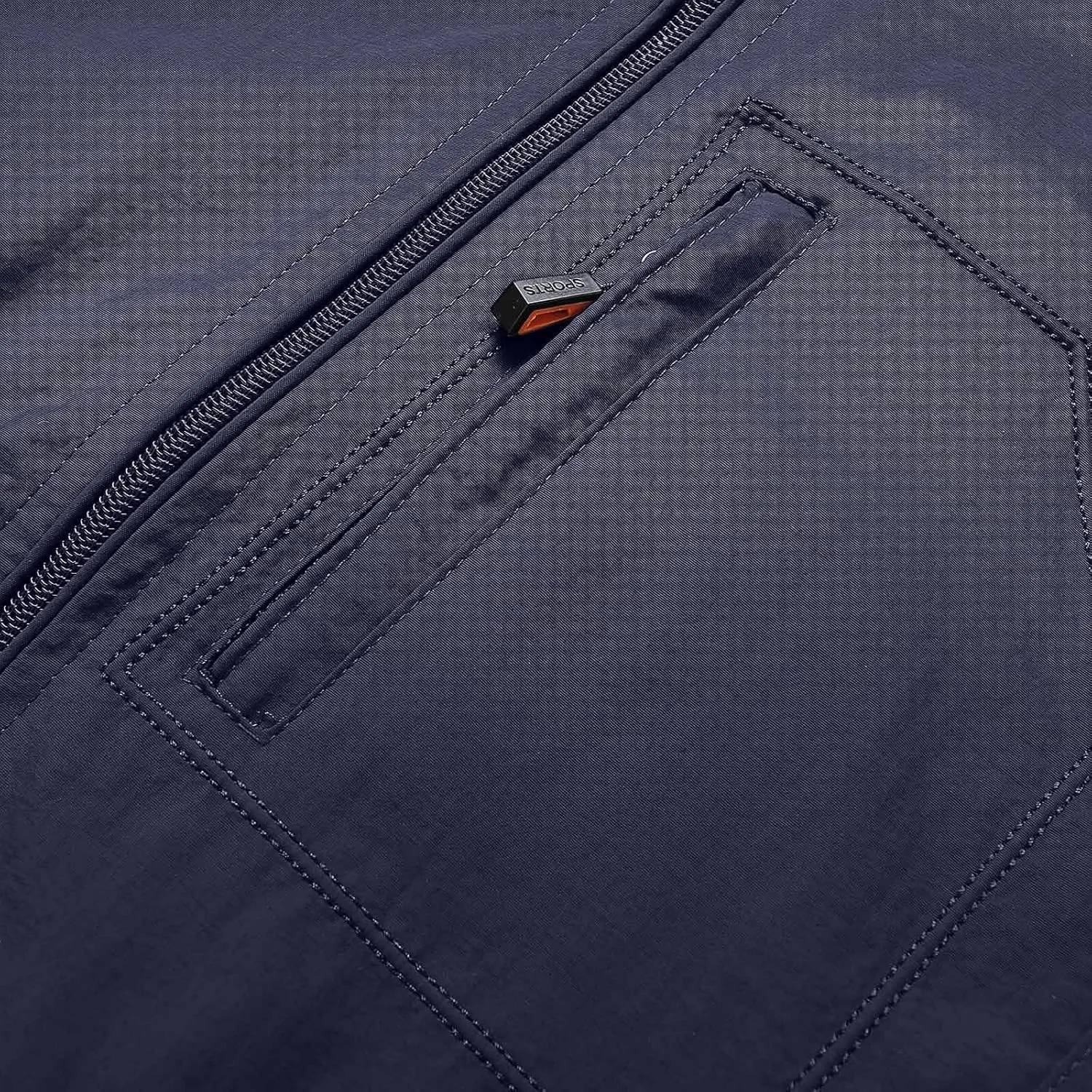 Men's Rain Jacket Waterproof Breathable Hooded Windbreaker Jacket Men's Outdoor Sports Jackets Lightweight Coat