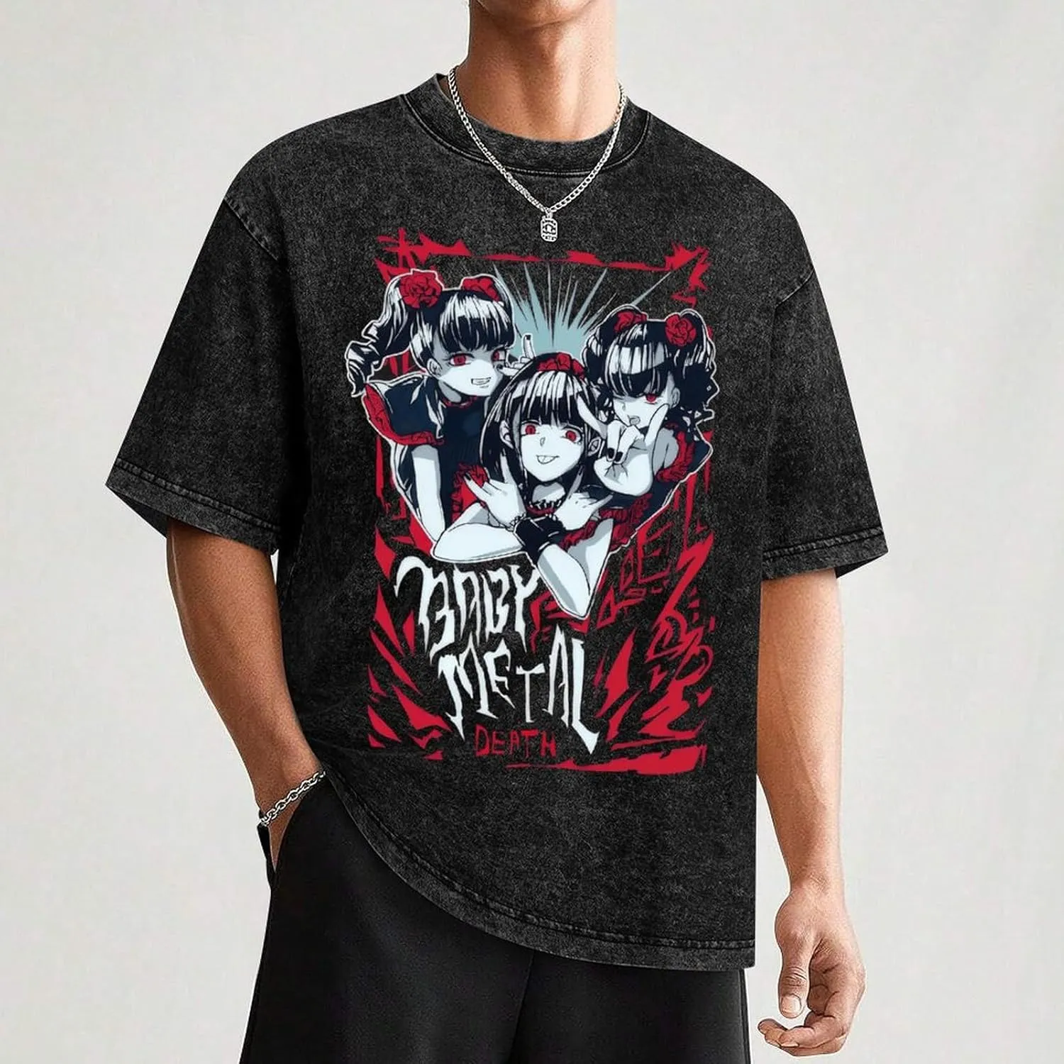 Men's Shirt,Washed Tshirt Cotton Round Neck Tshirt Soft T Shirt for Men Comfort Shirts