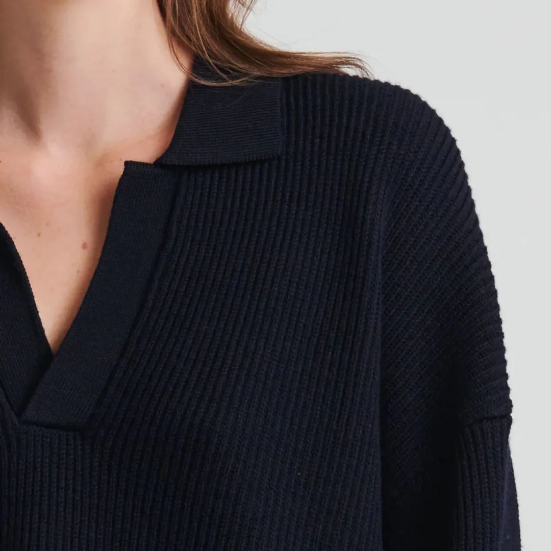 Merino Relaxed Polo