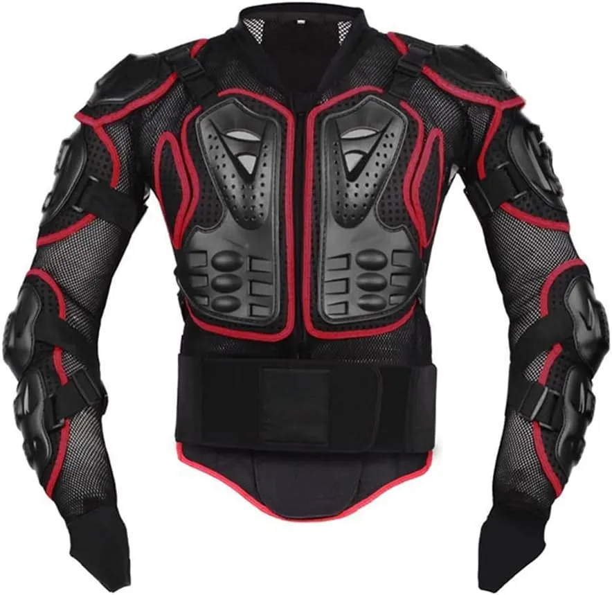 Motorcycle Jacket Body Armor Protection Breathable Anti-Fall Motocross Motorcycle Armor Racing Jacket Suit