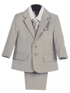 Page Boy Suit - Light Grey - Regular Fit