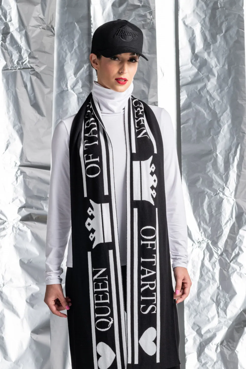 Paula Ryan Long Sleeve White Polo Neck