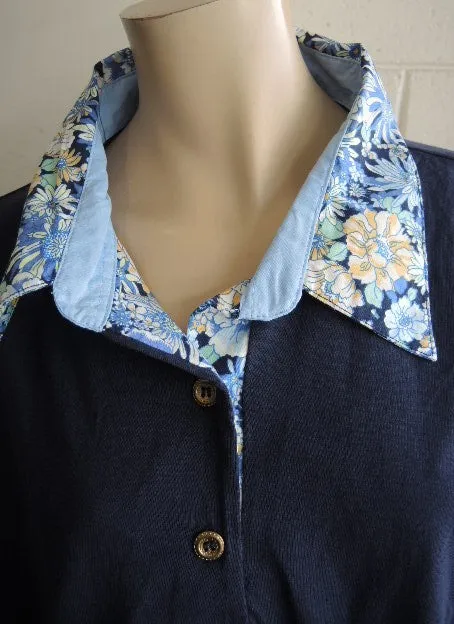Plusss Stretch Polo Top