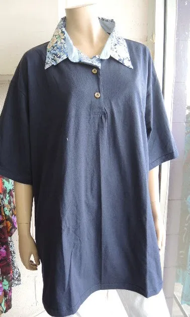 Plusss Stretch Polo Top