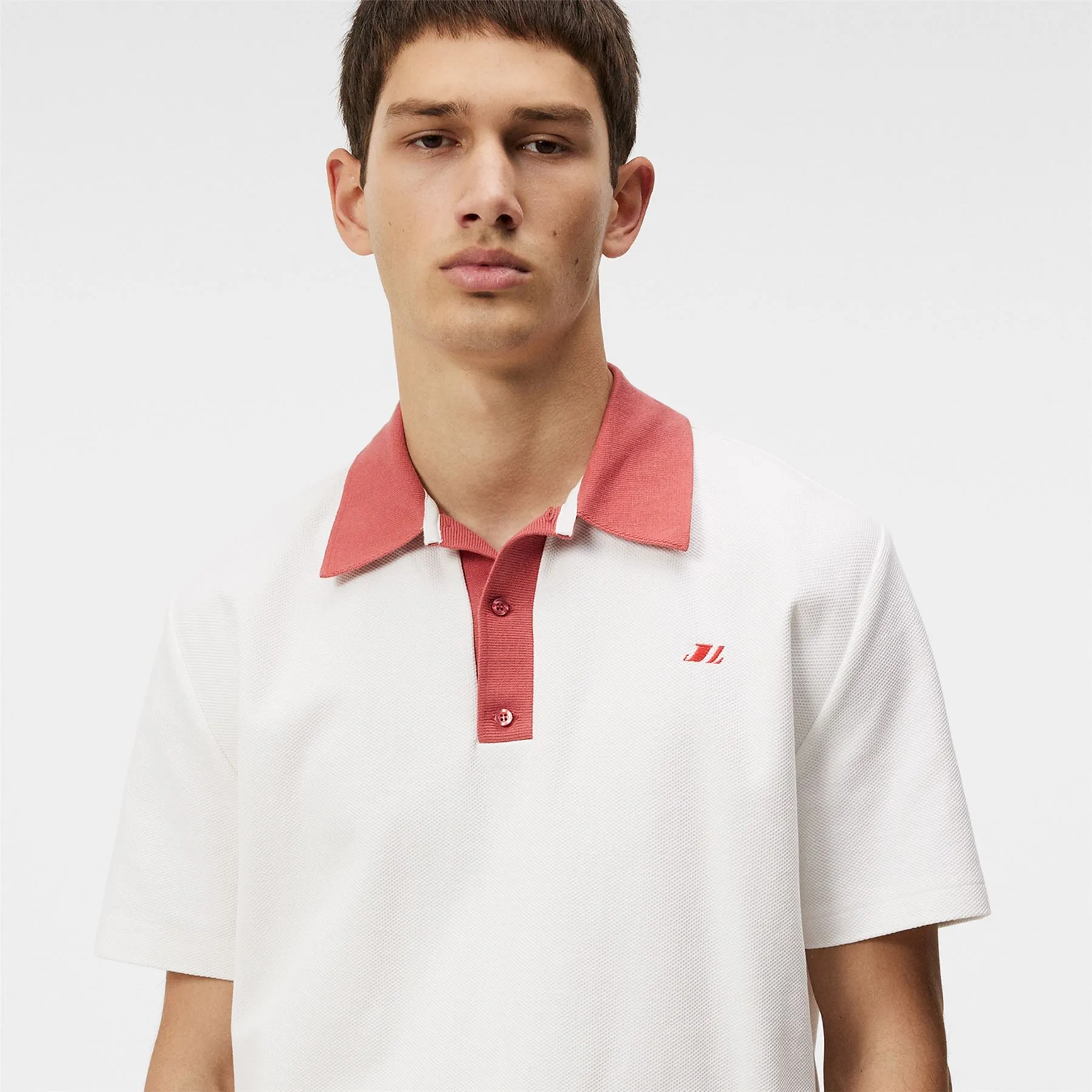 Roland Polo Tee Cloud White - SS24