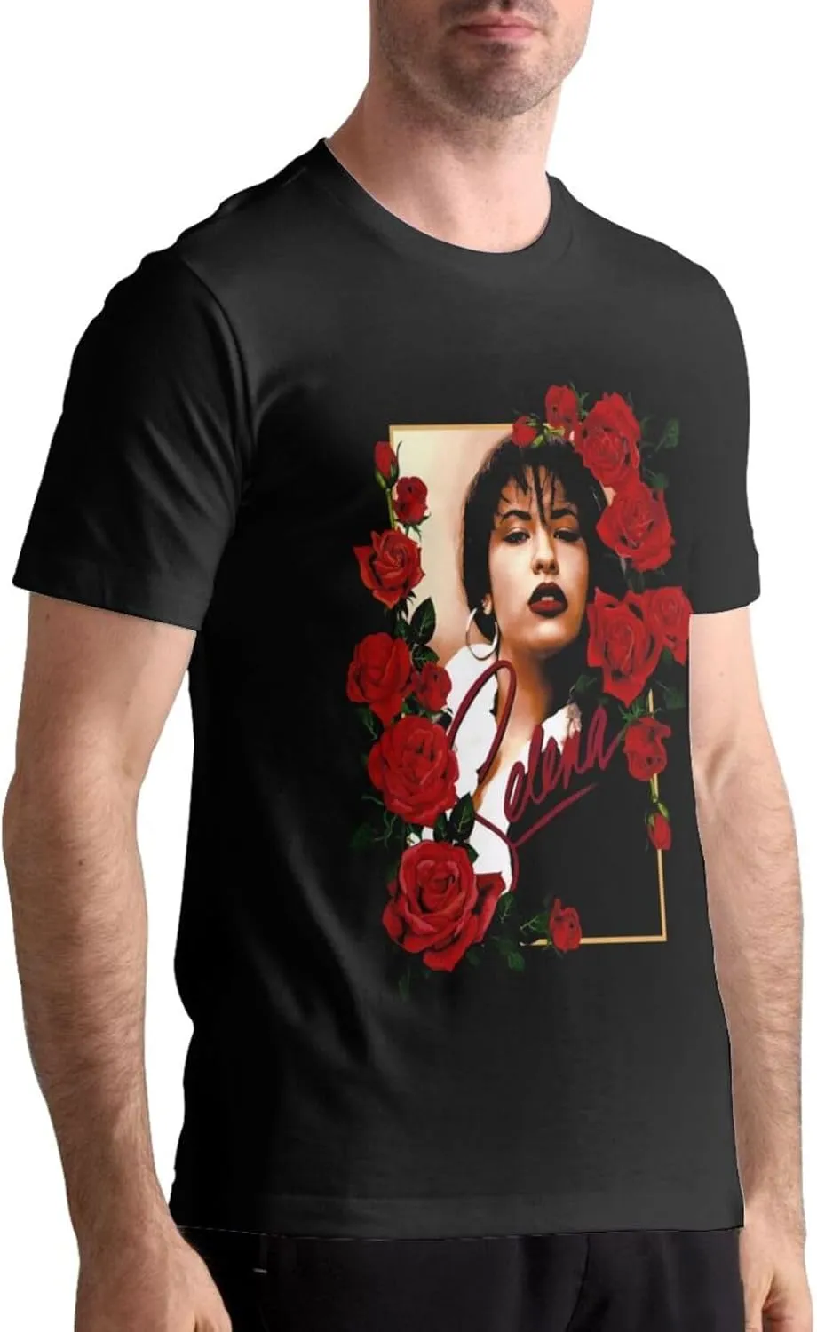 Shirt Men's Cotton Short Sleeve T-Shirt Classic Casual Cotton Crew Neck Tops Tee Soft Shirts