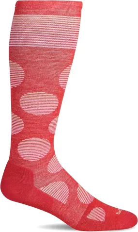 Sockwell Women's Featherweight Dot Moderate Graduated Compression Sock