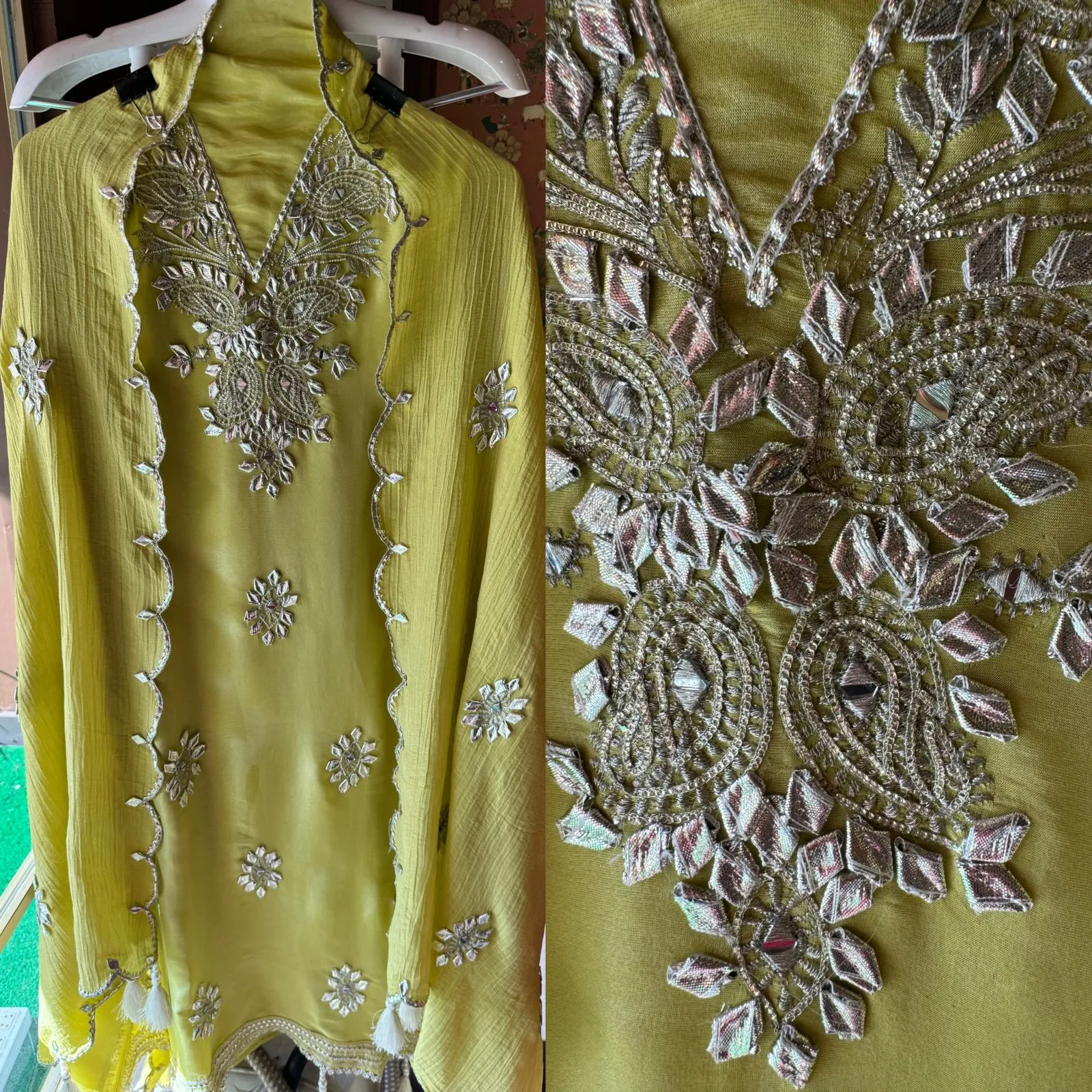 Soft tissue shirt (Unstitched shirt