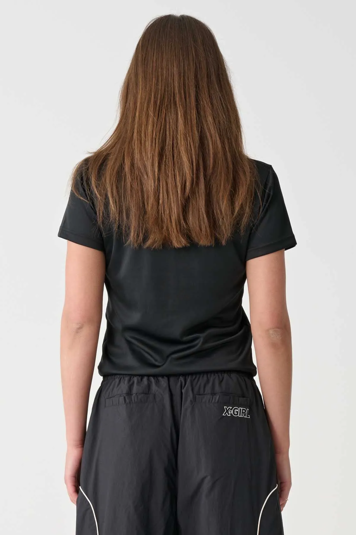 SOLID FOOTBALL POLO SHIRT - BLACK