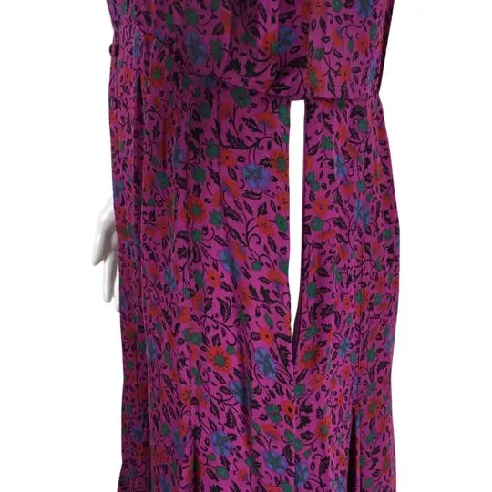 Veronica Beard "Lasanna" Floral Print Casual Dress